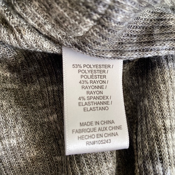 Bobeau Nordstrom Brand Camo Long Duster Cardigan Medium Sweater NWT - Picture 5 of 6